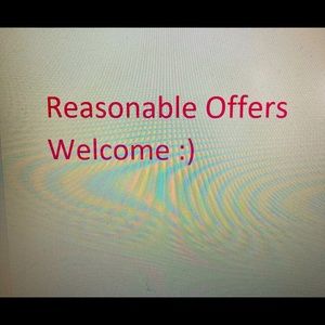 Reasonable offers always welcome :)